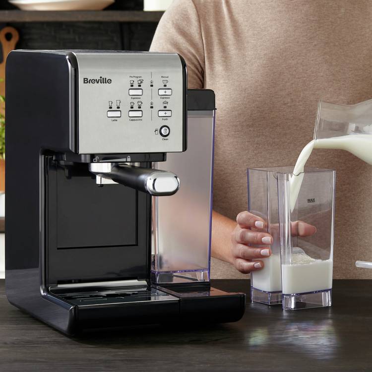 Breville One-Touch espresso coffee machine black - British product