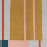 Argos Home abstract stripe coral rug 120x170cm, imported from the UK