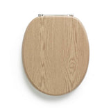 Argos Home oak effect toilet seat - British product