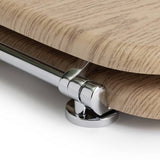Argos Home oak effect toilet seat - British product