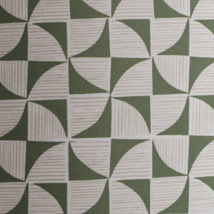 Habitat green geometric lampshade 30cm, imported from the UK