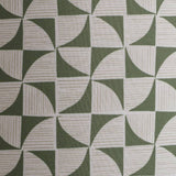 Habitat green geometric lampshade 30cm, imported from the UK