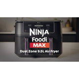 Ninja Foodi MAX dual zone air fryer 9.5L, UK version