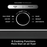 Ninja Foodi MAX dual zone air fryer 9.5L, UK version