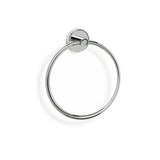 Habitat chrome wall mounted towel ring compact size UK version