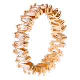 Superdrug Cubic Zirconia Trio Baguette Ring Small GOODS Superdrug