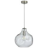 Habitat Ori dimple glass pendant 28cm (British brand)