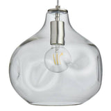 Habitat Ori dimple glass pendant 28cm (British brand)