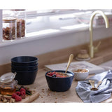 Argos Habitat Addison Set of 4 Stoneware Cereal Bowls - Blue- Buy online at McGrocer