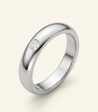 Cartier platinum and diamond wedding band 4mm, imported from the UK