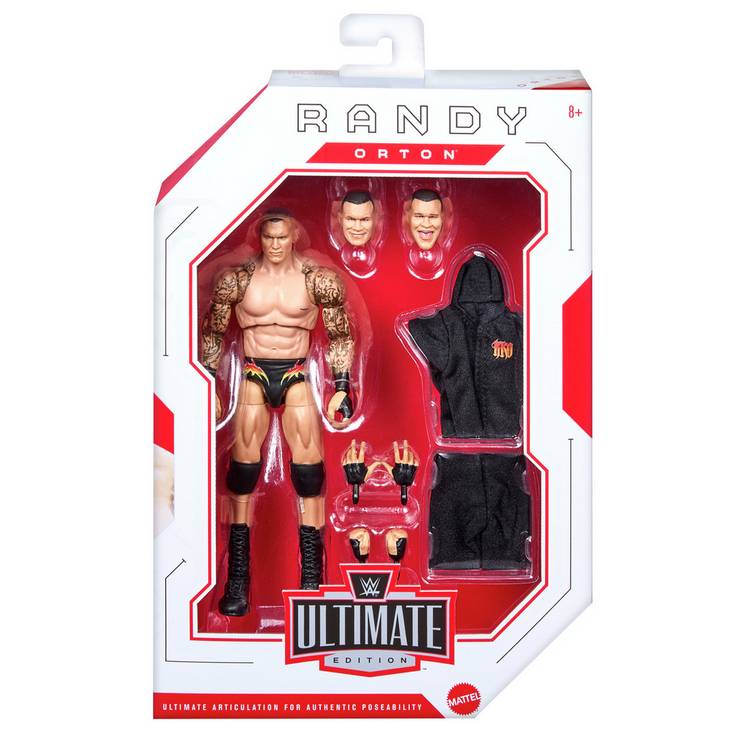 WWE Randy Orton action figure 6-inch, imported from the UK