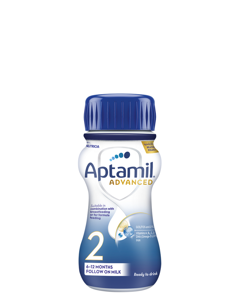 Aptamil advanced follow on milk ready to drink 200ml - British product