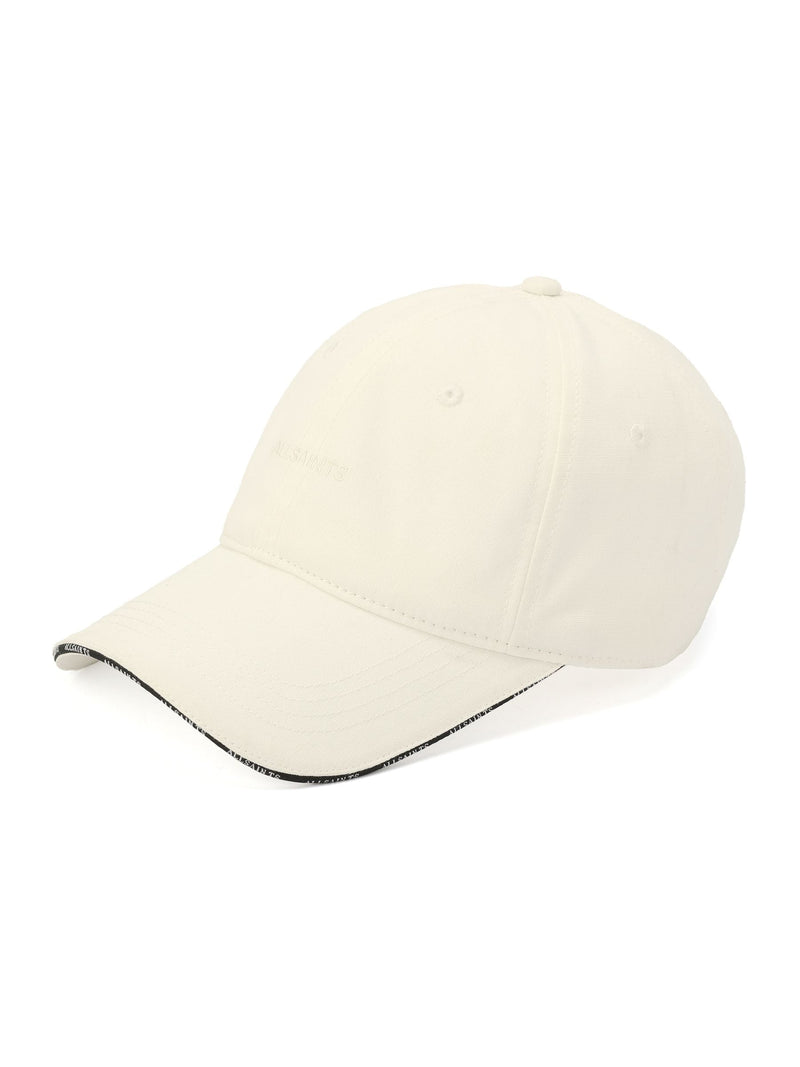 AllSaints white Gothic Lace square baseball cap - British product