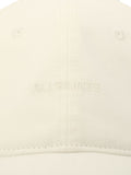 AllSaints white Gothic Lace square baseball cap - British product