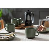 Argos Habitat Textured Ripple Set of 4 Mugs - Sage- Buy online at McGrocer