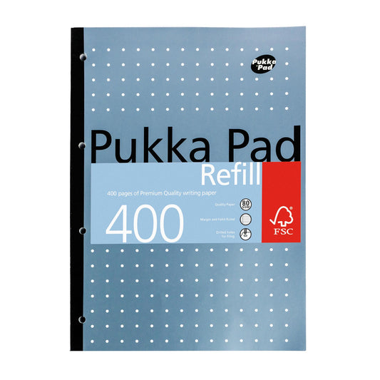 Pukka Refill Pad 400 Page GOODS Sainsburys   