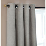 Habitat grey chenille eyelet curtains 117x137cm - British product