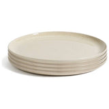 Habitat Evora natural dinner plates 28cm set - British product