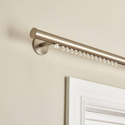 Argos Argos Home Chrome Curtain Track - 150cm- Buy online at McGrocer