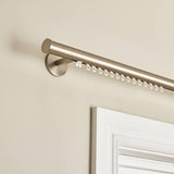 Argos Home chrome curtain track 150cm (British brand)