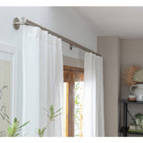 Argos Home chrome curtain track 150cm (British brand)