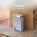 Simplehuman pedal bin lilac 45 litre (British brand)