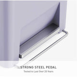 Simplehuman pedal bin lilac 45 litre (British brand)