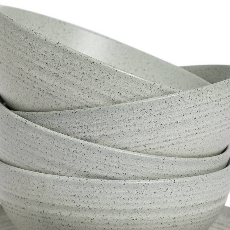 Habitat dinner set chalk grey 12-piece - British product