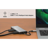 Belkin 7-in-1 USB-C hub adapter - British product