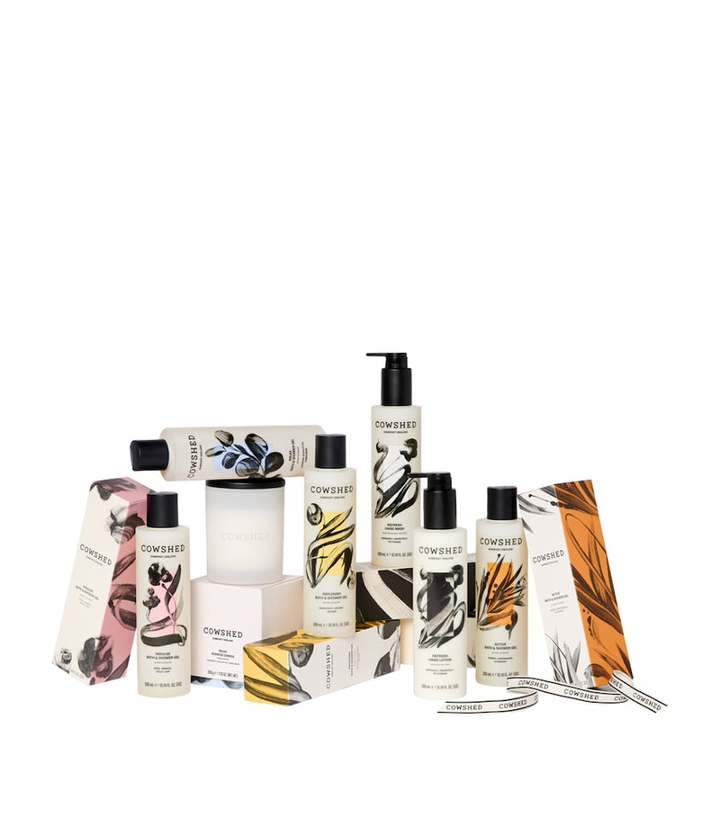 Cowshed Morning Noon & Night hamper gift set, imported from the UK