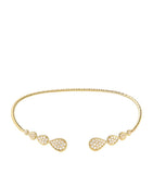 Boucheron yellow gold diamond choker 36cm, imported from the UK