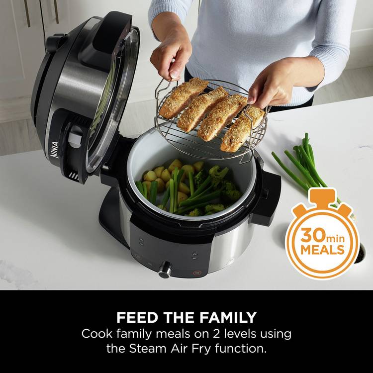 Ninja Foodi multi cooker and air fryer 6L SmartLid UK version