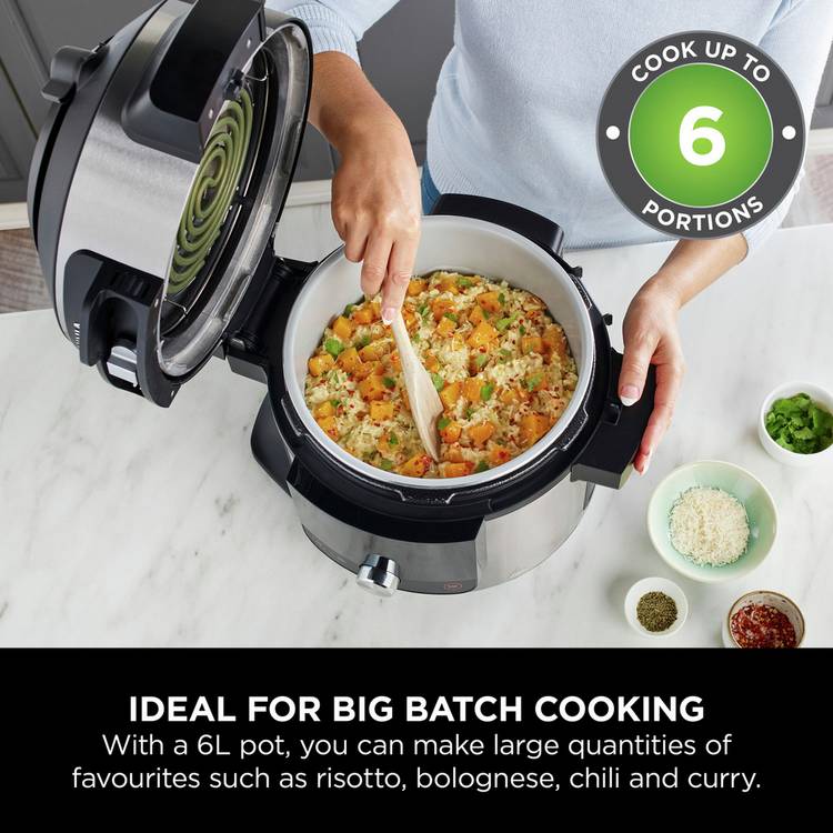 Ninja Foodi multi cooker and air fryer 6L SmartLid UK version