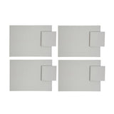 Habitat faux leather placemat and coaster set - British product