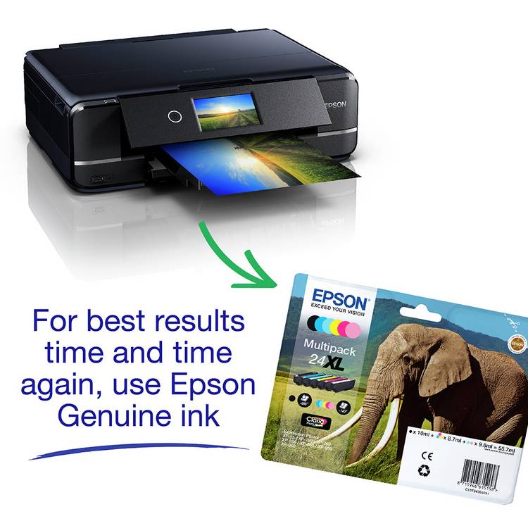 Epson Expression Photo XP-970 wireless inkjet printer, imported from the UK