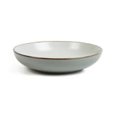 Habitat stoneware pasta bowls speckle grey 4 piece, imported from the UK
