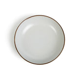 Habitat stoneware pasta bowls speckle grey 4 piece, imported from the UK