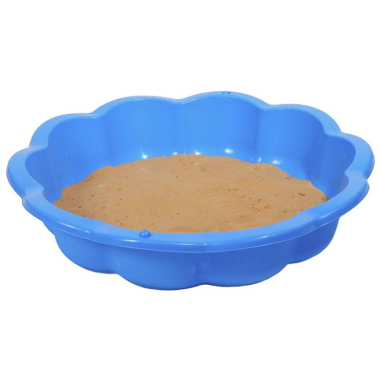 Chad Valley shell shaped 2-in-1 paddling pool and sand pit (British brand)