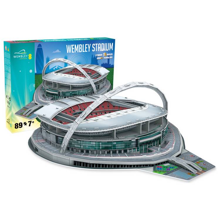 Wembley Stadium 3D model kit puzzle, imported from the UK