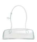 Alaïa Le Teckel shoulder bag transparent floral design - British product