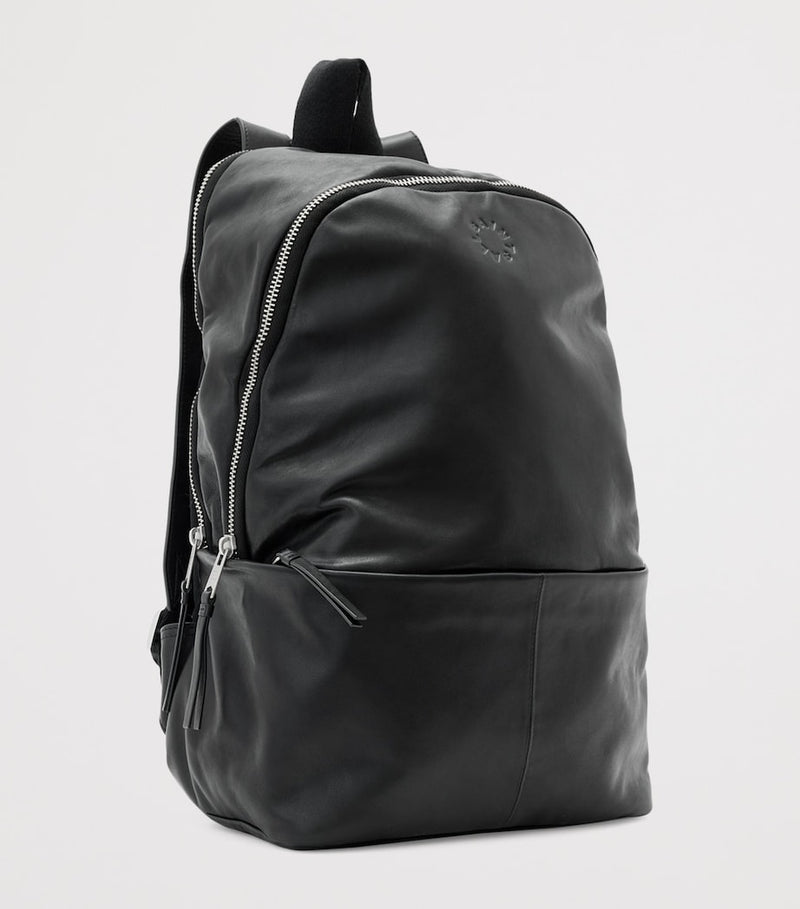 AllSaints Finn leather backpack H48cm - British product