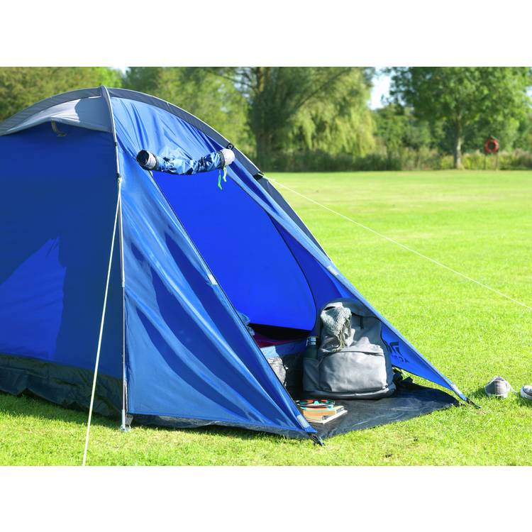 Pro Action 2 person dome tent with porch - British product