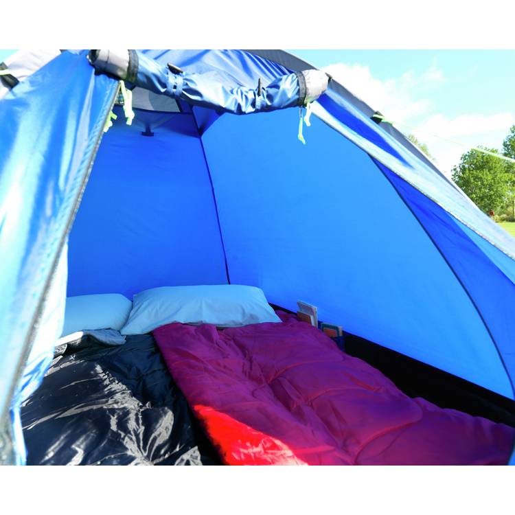 Pro Action 2 person dome tent with porch - British product