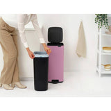 Brabantia Bo pedal bin lilac pink 30 litre (British brand)