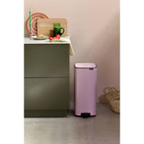 Brabantia Bo pedal bin lilac pink 30 litre (British brand)