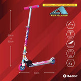 Razor A Kick Special Edition Tie-Dye kids scooter, imported from the UK