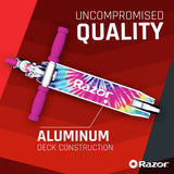 Razor A Kick Special Edition Tie-Dye kids scooter, imported from the UK