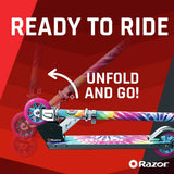 Razor A Kick Special Edition Tie-Dye kids scooter, imported from the UK