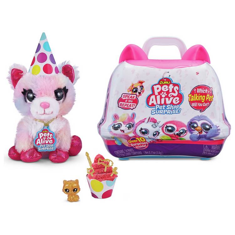 PETS ALIVE interactive toy Pet Shop Surprise - British product