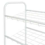 Argos Home Jorn 6 tier shoe rack white, imported from the UK